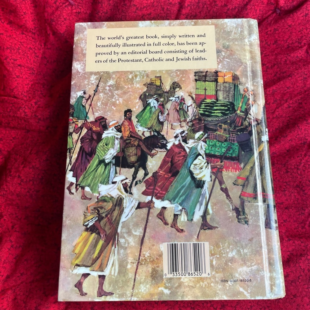 The Childrens Bible Golden Books Hardcover Illustrated Vintage ISBN 0307165205 - Picture 2 of 2